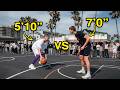 I Played 1v1 Vs Every Height