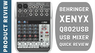 Behringer Xenyx Q802 USB - What To Know & Where To Buy | Equipboard
