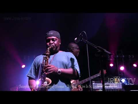 James Ross @ Sax Man / Vocalist - Gregory Thomas - "P Funk Sax Solo" - www.Jross-tv.com (St. Louis)
