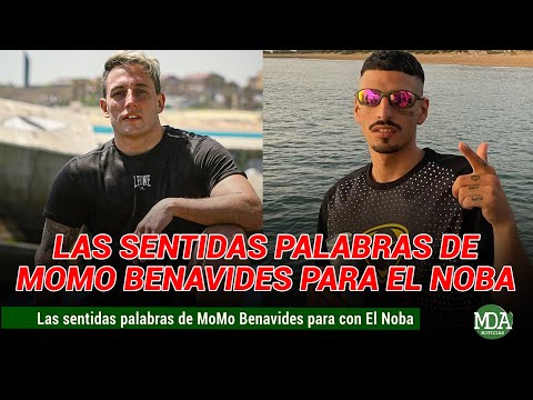 Las SENTIDAS PALABRAS de MOMO BENAVIDES para EL NOBA: “Fuerza amigo”