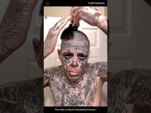 meet mr. tattoo man 😱 viral tattoos || #shorts #tattoo #tamil #viral