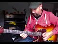 Grant Green - Blues for Juanita guitar solo played by Julien Revilloud