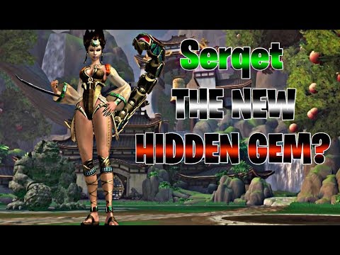 Smite - IS SERQET THE NEW HIDDEN GEM? - Grandmasters Ranked 1v1 Duel