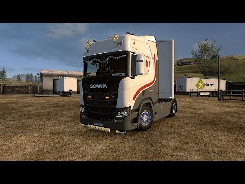 [ETS2] Euro Truck Simulator 2 1.33 - Scania NextGen - Schmitz S.KO EXPRESS  - Bern to Stuttgart