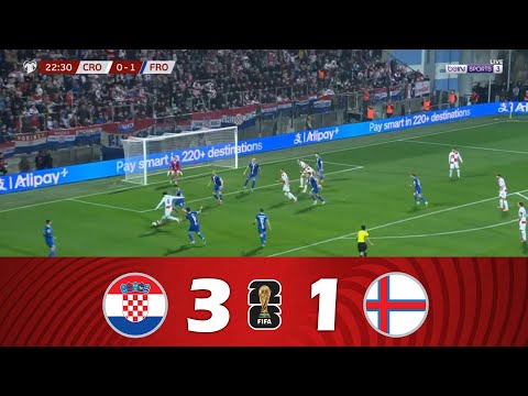 Hrvatska protiv Farskih Otoka [3-1] | UEFA Europske kvalifikacije 2026. | Vrhunci utakmice!