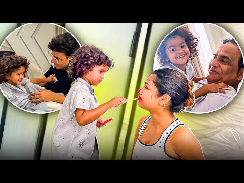 Asher ne kiya Ruchika ka make up 