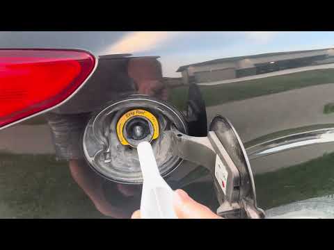 How to put fuel in Ford easy fuel tank