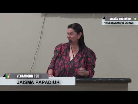 CMBTE - USO DE TRIBUNA PELA VEREADORA JAISMA PAPADIUK - PSB