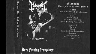 Mayhem - Pure Fucking Armageddon (1986) [Black Metal]