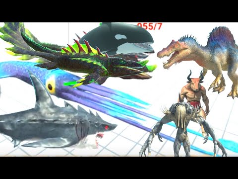 AQUATICS AGAINST FACTIONS  - ANIMAL REVOLT BATTLE SIMULATOR