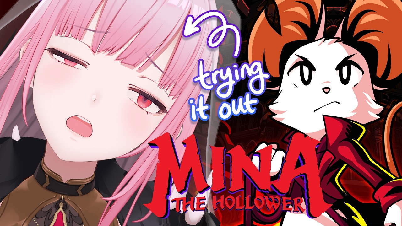 【Mina the Hollower】oh shit, a rat #calliolive