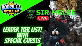 GODZILLA BATTLE LINE LEADER TIER LIST! w/ TOP PLAYERS JOINING THE DEBATE!
