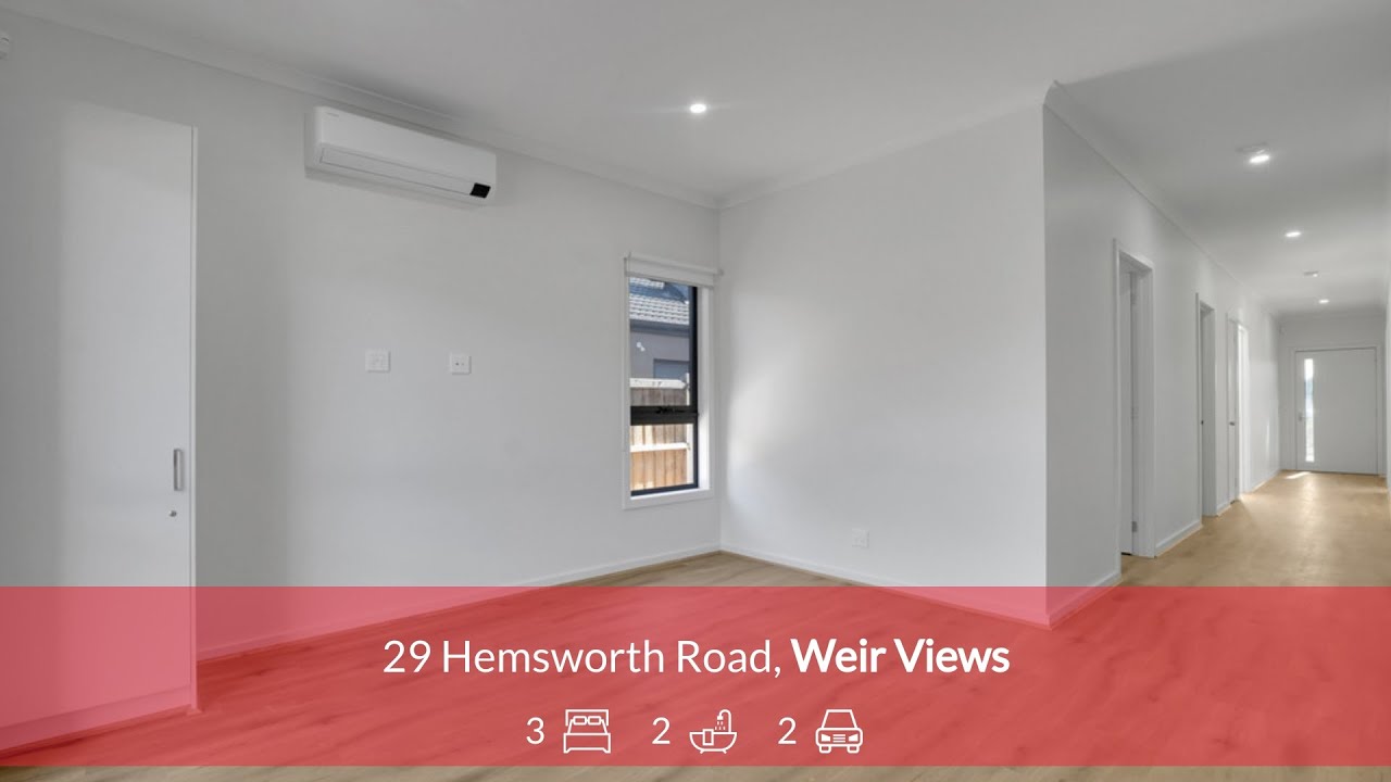 Property Video 29 Hemsworth Road, WEIR VIEWS VIC 3338