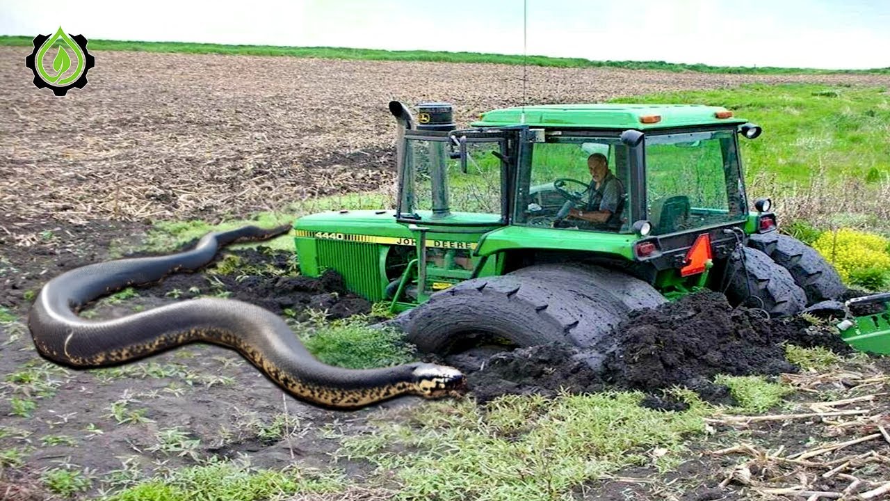 Extreme Tractor Stuck In Mud Compilation | Amazing Tractor Operator Skills #3