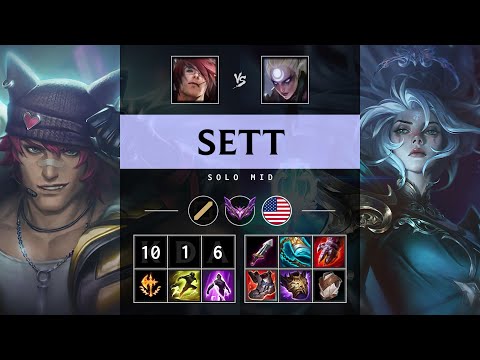 Sett Mid vs Diana - NA Master Patch 25.18