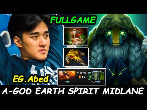 Abed  Earth Spirit - BACK TO DOMINATING SERVER SEA MIDLANE Dota 2 Perspective Fullgame