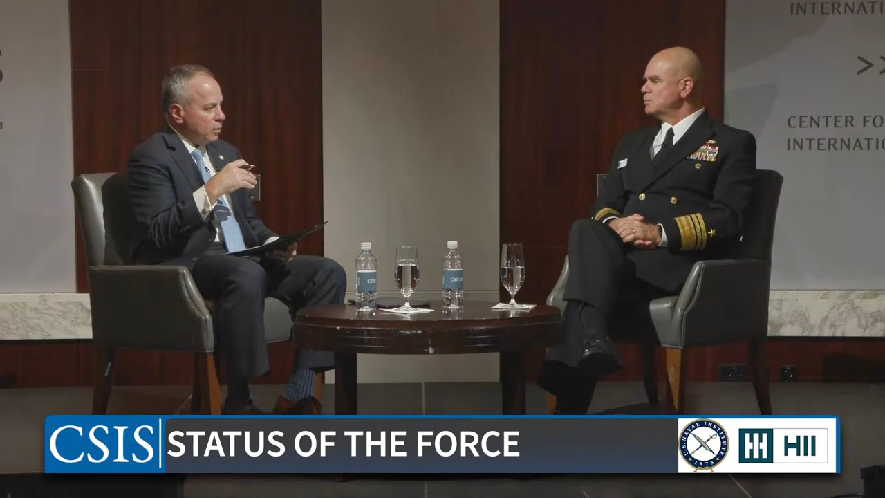 Status of the Force with VADM Brendan McLane