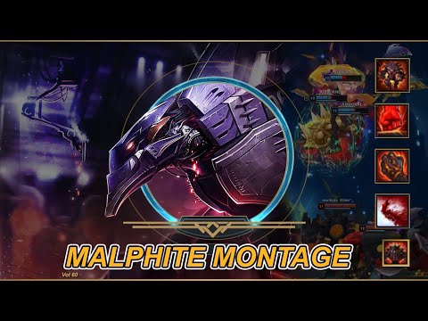 Malphite Montage - Best Malphite Plays & Tips - Satisfy Teamfight & Kills - League of Legends -