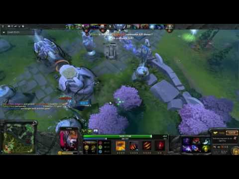 Dota 2 - Arteezy play Ursa build mask of madness - best of babyrage