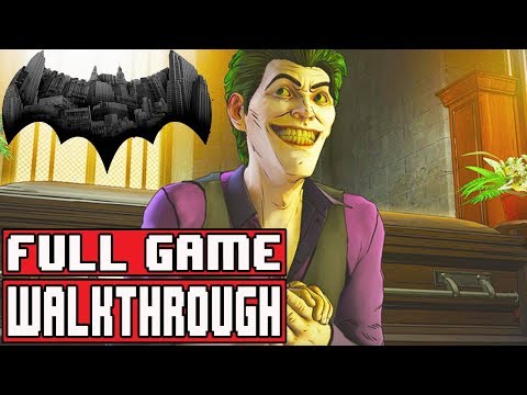 BATMAN TELLTALE SEASON 2 Episode 1 Full Game Walkthrough - No Commentary (#BatmanEnemyWithin) 2017