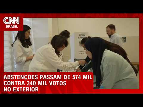 6 em cada 10 brasileiros no exterior não votaram no 1º turno | CNN NOVO DIA