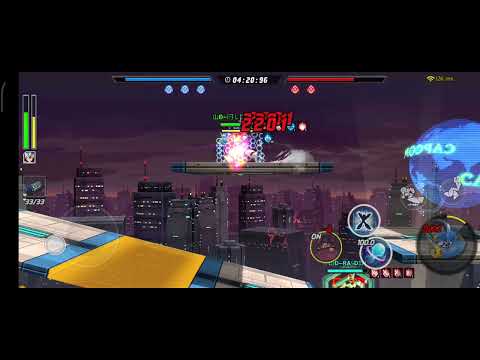 Copy X vs Second Armor X segundo round antes del buff