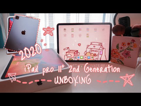 Unboxing iPad Pro 11 inch 2020 | 2nd Generation 🍎🌸