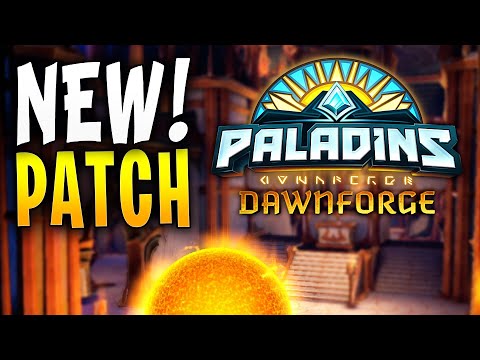 Paladins NEW DAWNFORFGE MAP After 3 Years + Balance PTS Gameplay