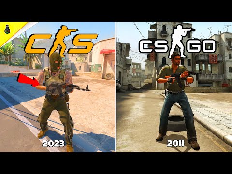 CS 2 vs CSGO 2011 - Details and Physics Comparison