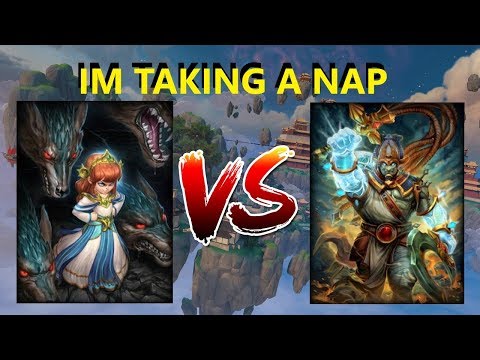 SCYLLA DURING WARRIOR WEDNESDAY - I'm taking a nap - Grandmasters Ranked 1v1 Duel - SMITE