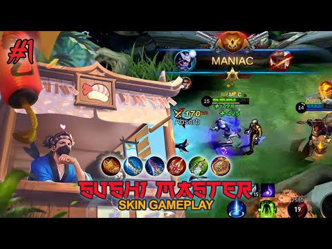 HAYABUSA THE EXPLORER | SUSHI MASTER SKIN GAMEPLAY