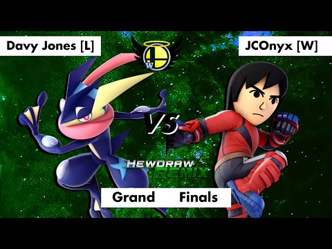 Davy Jones [L] (Greninja) VS JCOnyx [W] (Mii Brawler) | NOTCADE Summer Series #8 - HDR Grand Finals