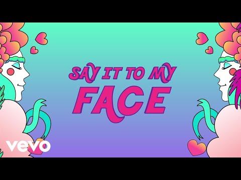 Maty Noyes - Say It To My Face (Lyric Video)