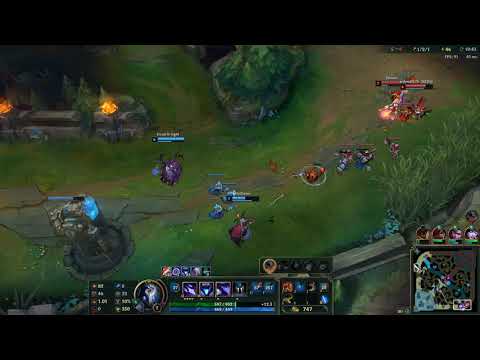 [kda 3/5/13] Kindred vs Warwick Jungler Ranked Season 8 Patch 8.18