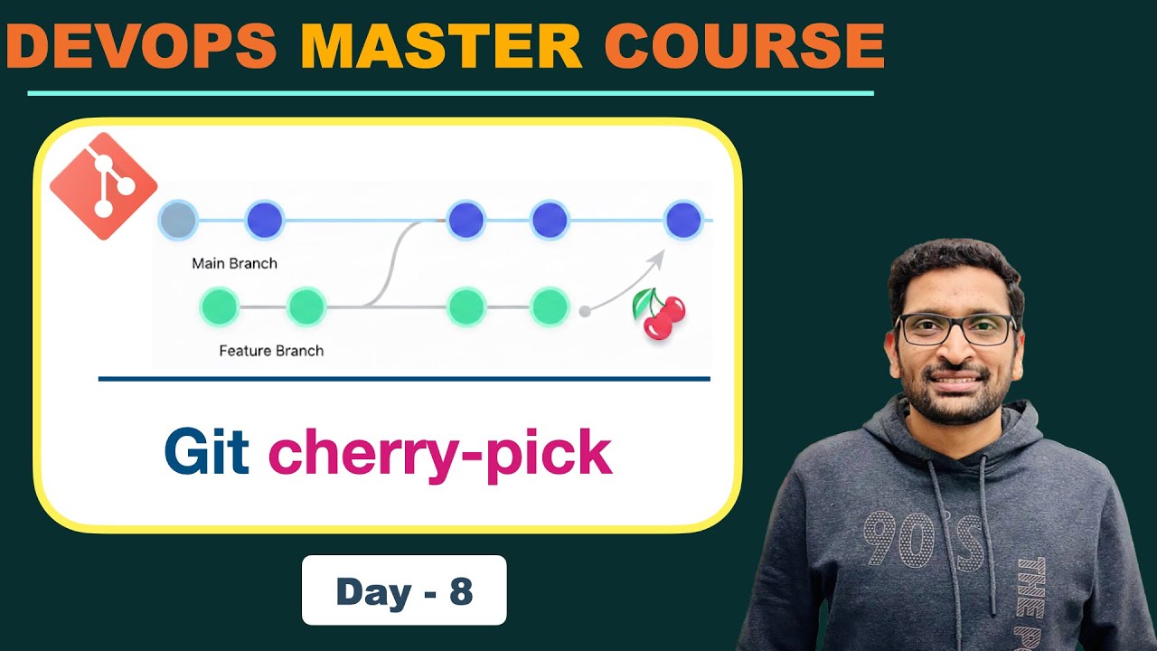 git cherry-pick | | DevOps Master Course | Day-8