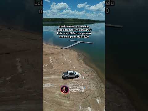 Condomínio Lago Premier no Lago Corumbá 4 em Alexânia/GO Lotes com parcela mensal a partir de 675,00