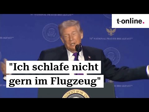 Video Thumbnail: Trump irritiert mit Schlaf-Rede