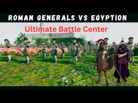 Can Roman Generals Defend Castle Against 1 Million Egyptians | Ultimate Battle Simulator 2