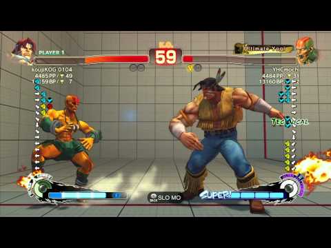 SSF4 AE: KojiKOG (Hawk) vs YHCmochi (Dhalsim) - Ranked Match (720p HD)