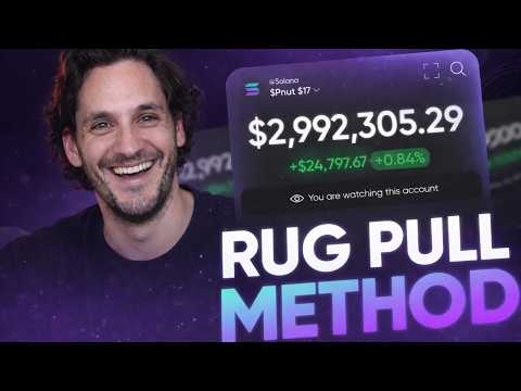 How To Rug Pull Viral Memecoins Instantly On Solana (Small Portfolio Method)