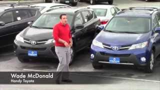 preview picture of video '2014 Toyota RAV4 options for Michelle from Wade at Handy Toyota'