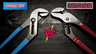 Tongue & Groove Pliers Showdown! CHANNELLOCK vs Harbor Freight Clone DOYLE