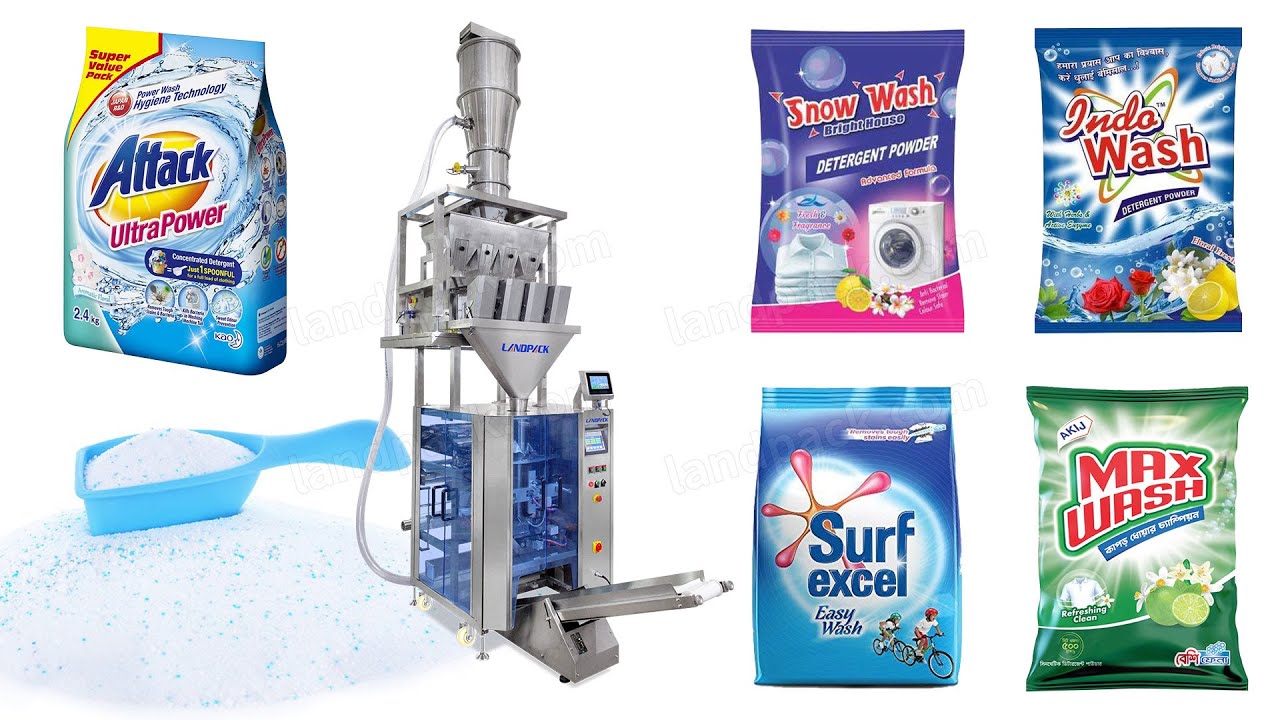 Automatic Detergent Powder Ffs Vertical Packaging Machine