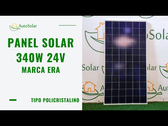 Panel Solar 340W 24V Policristalino ERA
