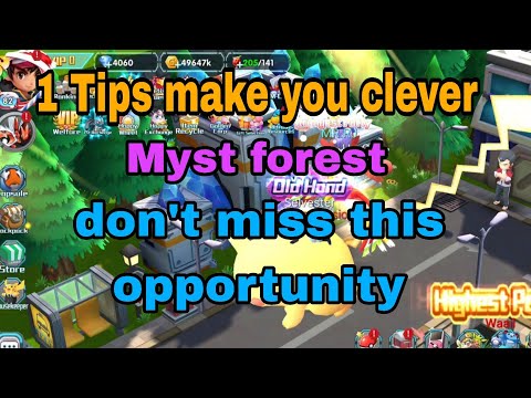 One Tips makes u clever  (myst forest) #pokelandlegends #rjgamerofficial