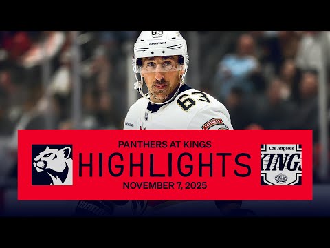 Panthers at Kings Highlights | 11.6.25