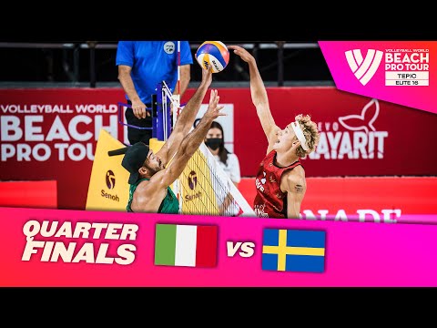 Ranghieri / Carambula vs. Åhman / Hellvig - Quarter Final Highlights Tepic 2023 #BeachProTour
