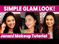 Wow Simple Glam Look Makeover Tutorial Sembaruthi Janani Makeup Video Beauty Tips For Girls
