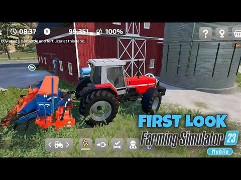 Farming Simulator 23 Mobile Android Gameplay HD [FIRST LOOK] - YouTube