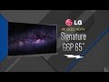 LG Signature 65 OLED65G6P Overview G6P OLED65